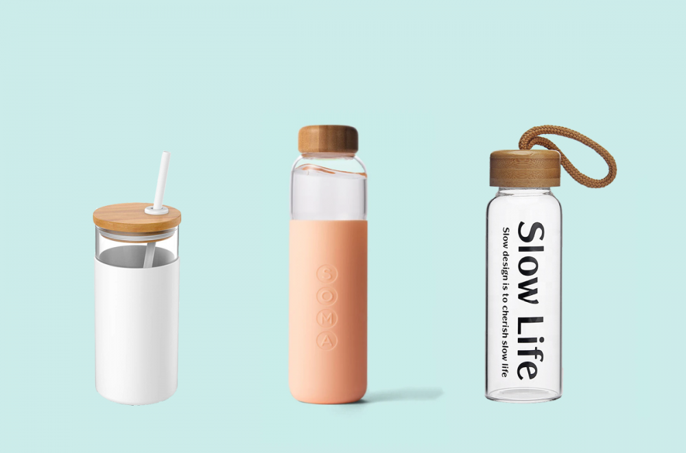 water glass bottle